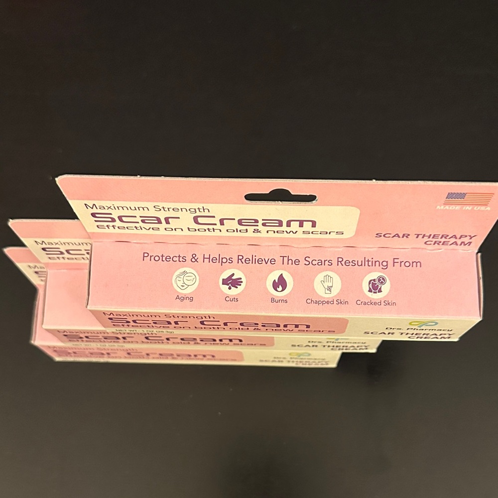 Drs Pharmacy Maximum Strength Scar Cream set of 3 - Picture 2 of 3